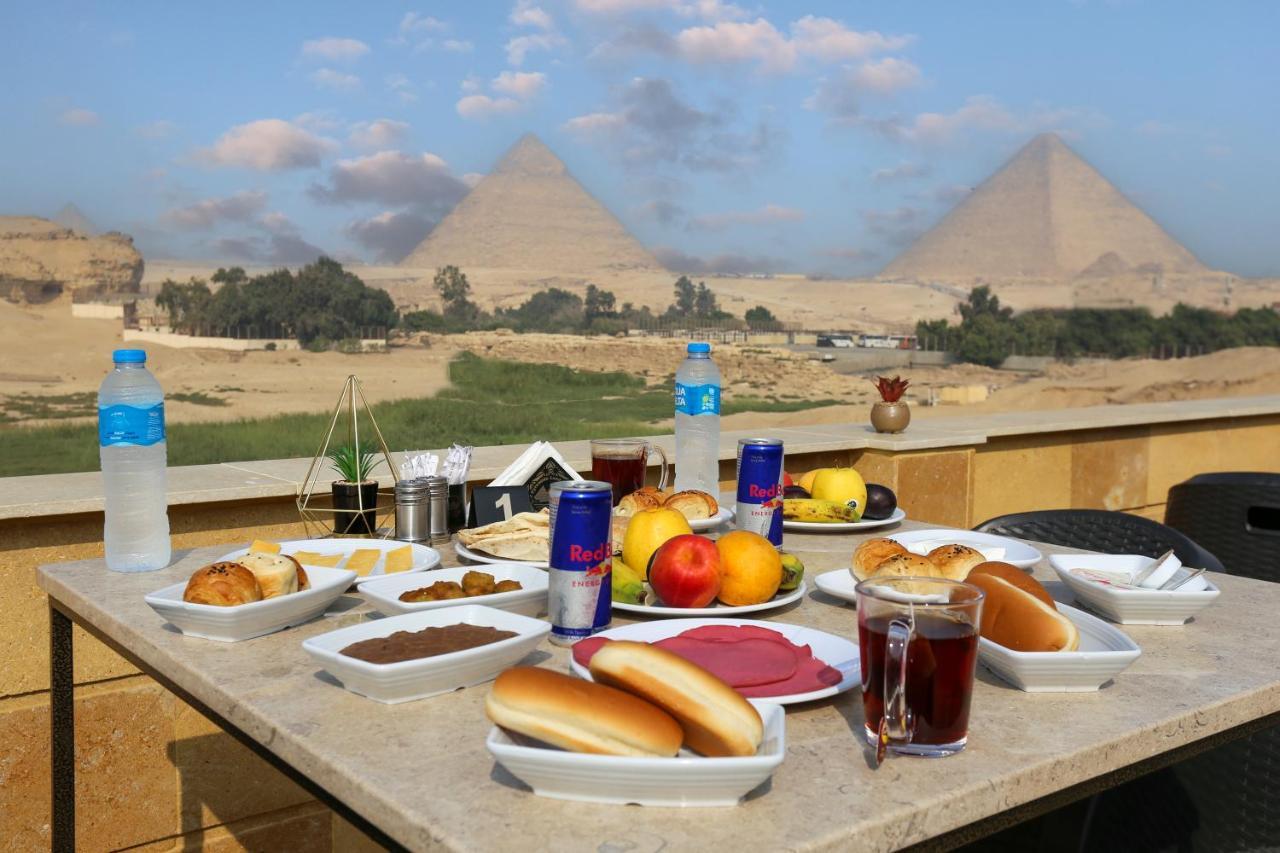 Pyramids Land Palace Kafret el-Gabal Exteriör bild