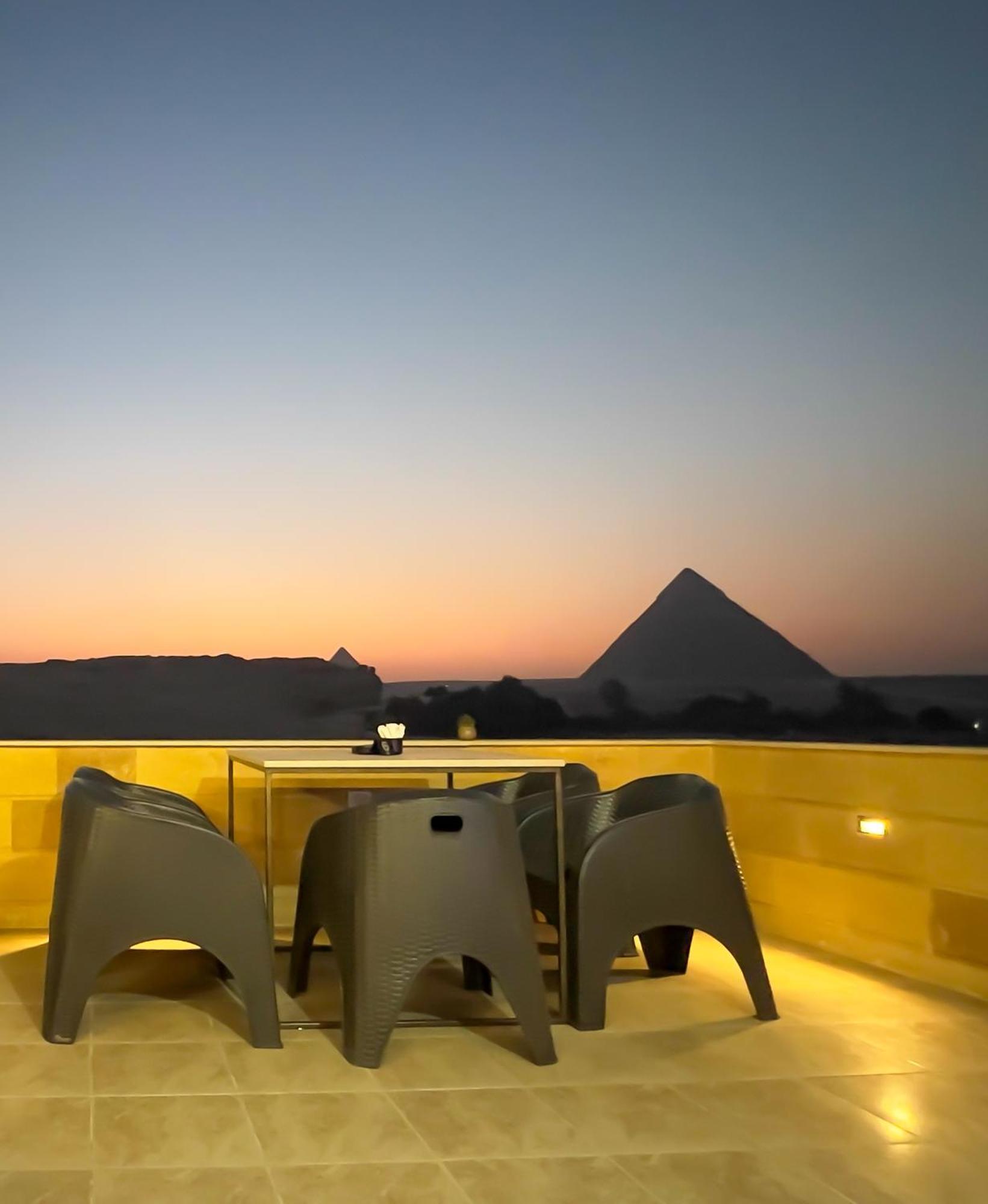 Pyramids Land Palace Kafret el-Gabal Exteriör bild