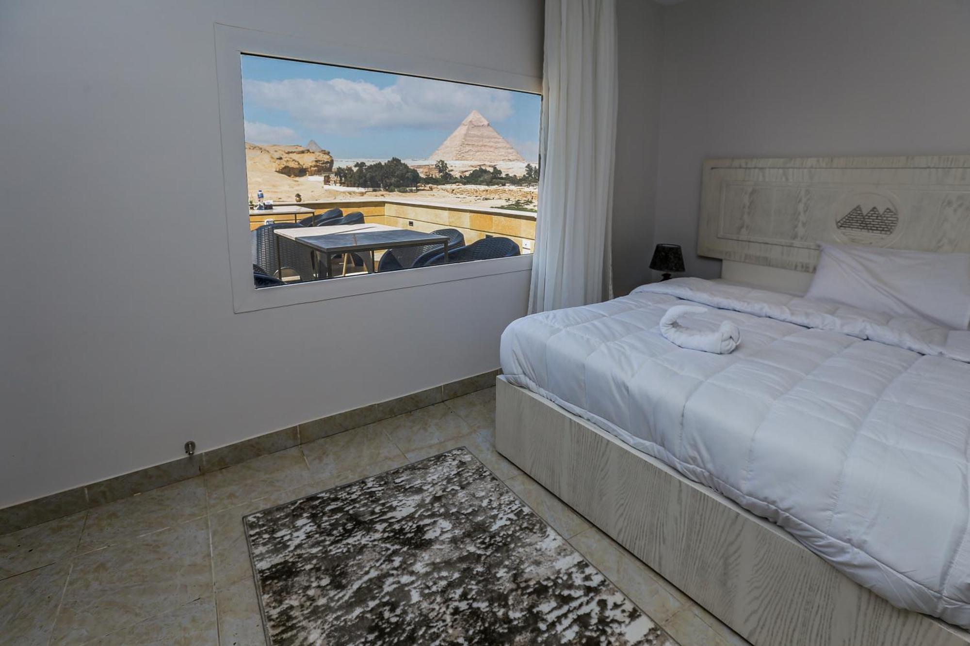 Pyramids Land Palace Kafret el-Gabal Exteriör bild