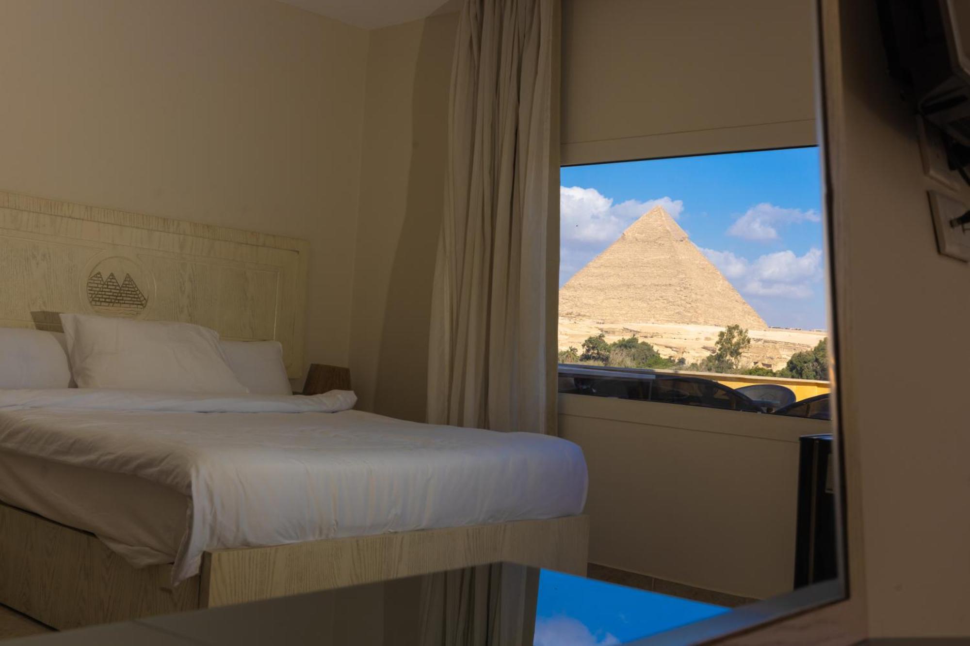 Pyramids Land Palace Kafret el-Gabal Exteriör bild