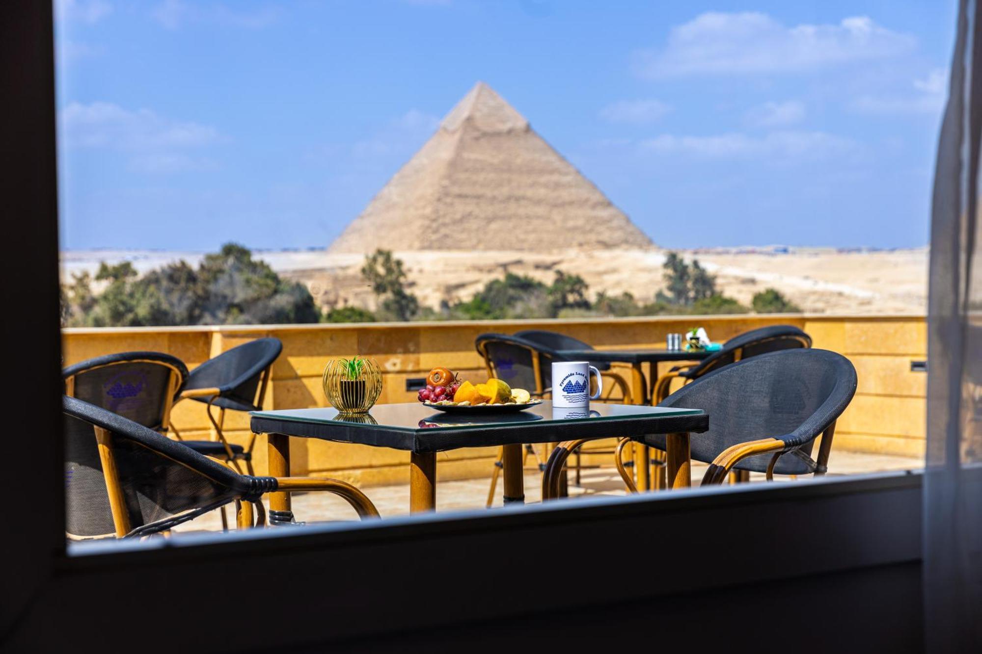 Pyramids Land Palace Kafret el-Gabal Exteriör bild