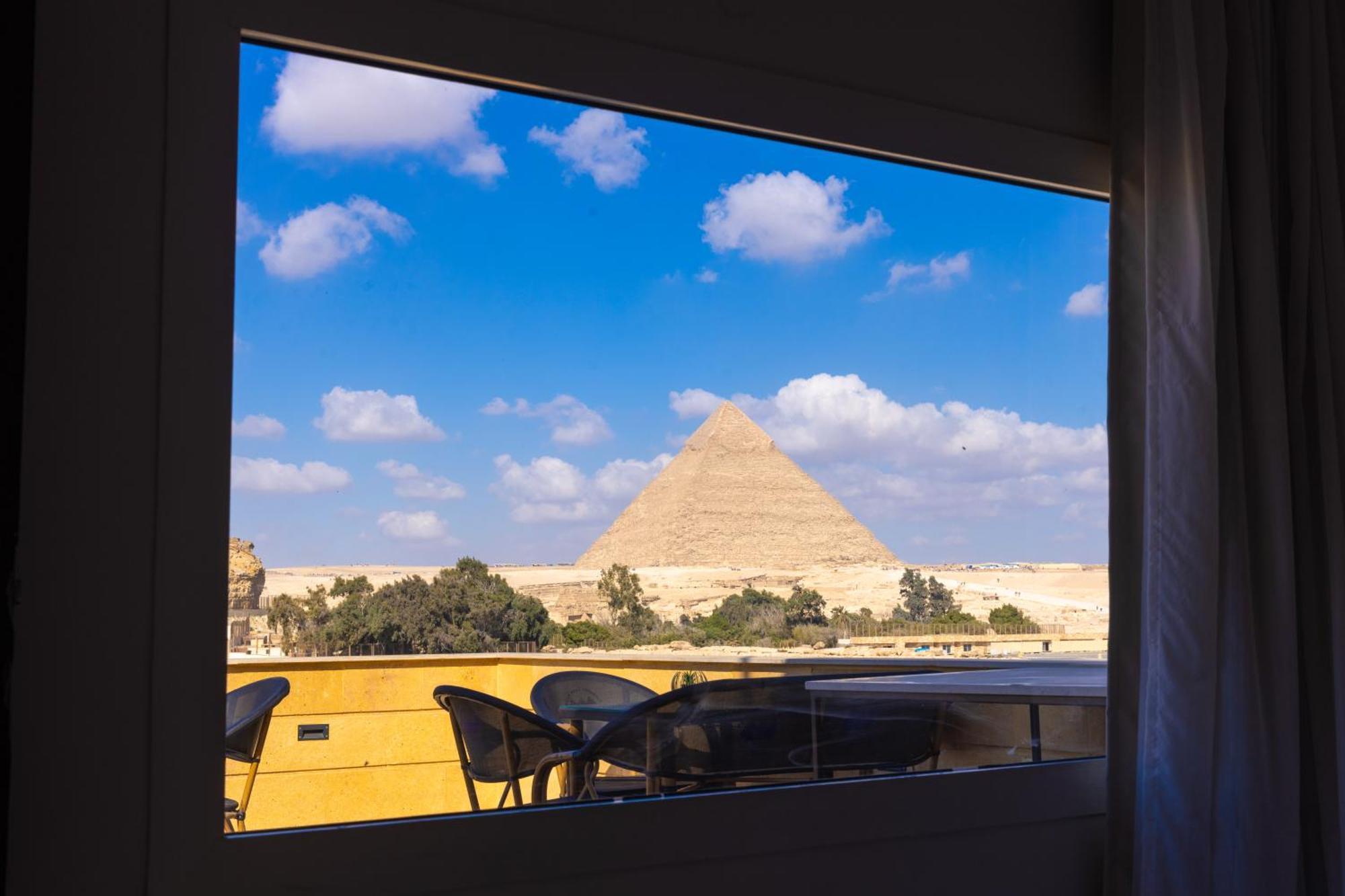 Pyramids Land Palace Kafret el-Gabal Exteriör bild